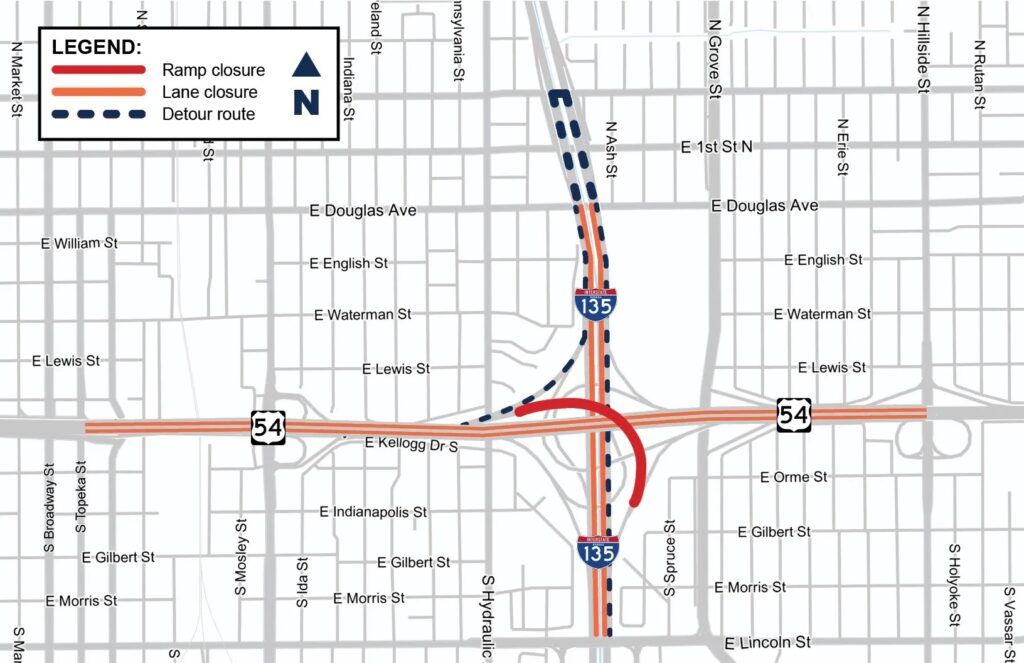 Cierre De Rampa En Wichita: Reemplazo De Puente Comienza El 1 De Diciembre - Noticias Notivalle