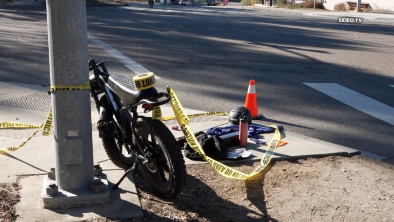 Muere ciclista tras ser atropellado por semirremolque en Escondido